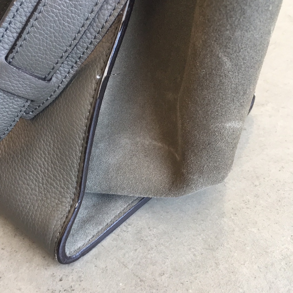 Celine Trapeze handbag in Almond - Picture 14 of 14